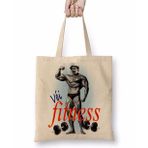 Baskı Dükkanı Madruga Fitness Bez Çanta