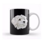 Baskı Dükkanı Maltese Dog 01 Kupa