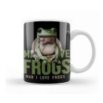 Baskı Dükkanı Man I Love Frogs Meme Kupa