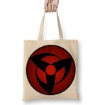 Baskı Dükkanı Mangekyou Sharingan Bez Çanta