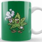 Baskı Dükkanı Marijuana Smoking Kupa