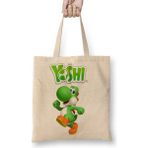 Baskı Dükkanı Mario ve Yoshi Bez Çanta