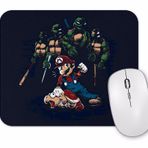 Baskı Dükkanı Mario x Tartarugas Mouse Pad