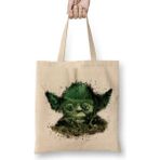 Baskı Dükkanı Mestre Yoda Bez Çanta