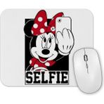 Baskı Dükkanı Miki Mouse Minnie Tirando Selfie Mouse Pad