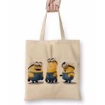 Baskı Dükkanı Minion Minions 01 Bez Çanta