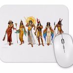 Baskı Dükkanı Misir Mitolojisi Ra Anubis Mouse Pad