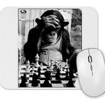 Baskı Dükkanı Monkey Chess Maymun Santranç Mouse Pad