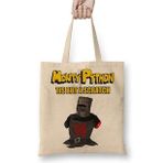 Baskı Dükkanı Monty Python Black Knight Bez Uzun Saplı Krem Rengi Çanta