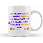 Baskı Dükkanı Mother’s Day Sayings & Quotes For Mom Bıg Hug 2021 Kupa