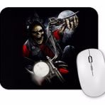 Baskı Dükkanı Moto Caveira Mouse Pad
