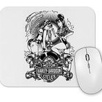 Baskı Dükkanı Motor Harley Davilson Cycles Garage Mouse Pad