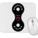 Baskı Dükkanı Mountain Bike Elo Corrente Branca Mouse Pad