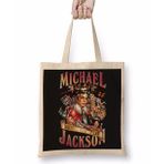 Baskı Dükkanı Music King Of Pop Mıckael Jackson Bez Çanta