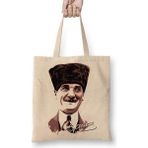 Baskı Dükkanı Mustafa Kemal Atatürk 07 Bez Çanta