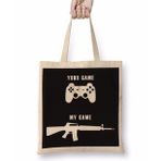 Baskı Dükkanı My Games My Game Bez Çanta