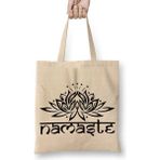 Baskı Dükkanı Namaste Yoga 03 Bez Çanta