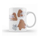 Baskı Dükkanı Nom Nom We Bare Bears 06 Kupa