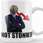 Baskı Dükkanı Not Stonks Kupa