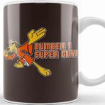 Baskı Dükkanı Number One Super Guy Hong Kong Phooey Kupa