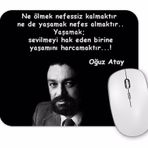Baskı Dükkanı Oğuz Atay Yaşamak Mouse Pad