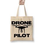 Baskı Dükkanı Oiloto De Drones Pılot Bez Çanta
