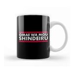 Baskı Dükkanı Omae Wa Mou Shindeiru Anime Merch Otaku Anime Memes Kupa