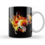 Baskı Dükkanı One Piece Luffy Ace Of Fire Kupa