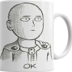 Baskı Dükkanı One Punch Man Genos Blast Sihirli Porselen Kupa