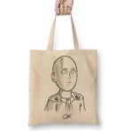 Baskı Dükkanı One Punch Man Ok Bez Çanta