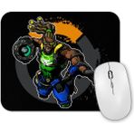 Baskı Dükkanı Overwatch One Fanart Reinhardt Mouse Pad
