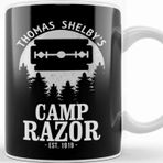 Baskı Dükkanı Peaky Blinders Thomas Shelbys Camp Razor Kupa