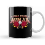 Baskı Dükkanı Ping Pong Ninja Table Tennis Pingpong Player Kupa