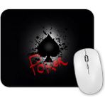 Baskı Dükkanı Poker Splatter Mouse Pad