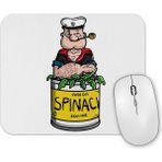 Baskı Dükkanı Popeye Spinach Temel Reis Mouse Pad