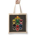 Baskı Dükkanı Power Rangers Bez Çanta