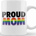 Baskı Dükkanı Pride Proud Mom Kupa