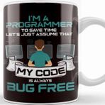 Baskı Dükkanı Programmer Coder Debugging Software Computer Science Coding Kupa