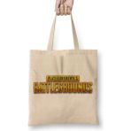 Baskı Dükkanı Pubg Logo Playerunknowns Battlegrounds Bez Çanta
