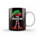 Baskı Dükkanı Redhead Elf Ginger Red Orange Haired Irish Red Head Kupa