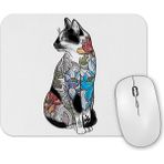 Baskı Dükkanı Renkli Cats Kedi Mouse Pad