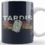 Baskı Dükkanı Retro Tardis Kupa
