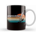 Baskı Dükkanı Retro Windsurfing Water Sports Windsurfer Ocean Wave Surfer Kupa