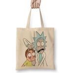 Baskı Dükkanı Rick And Morthy Looooooooook Bez Kadın Günlük Çanta
