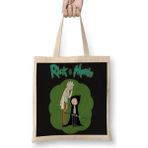 Baskı Dükkanı Rick & Morte 2 Bez Çanta