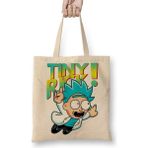 Baskı Dükkanı Rickzinho Tiny Rick Rick E Morty Bez Çanta