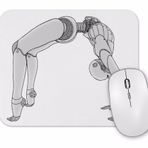 Baskı Dükkanı Robots Ibend Mouse Pad