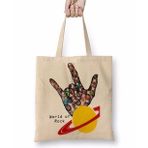 Baskı Dükkanı Rock Roll Müzik Gitar 04 Bez Çanta