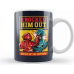 Baskı Dükkanı Rockem Sockem Robots Knock Out Pixel Art Kupa