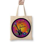 Baskı Dükkanı Rock'n Roll Renkli Bez Çanta